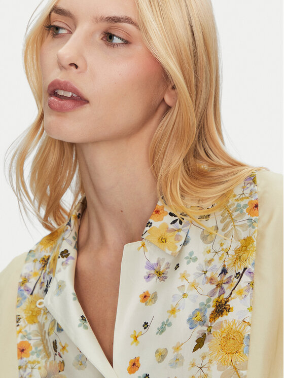 Munthe Munthe Риза Faiza 251101025118 Бежов Relaxed Fit