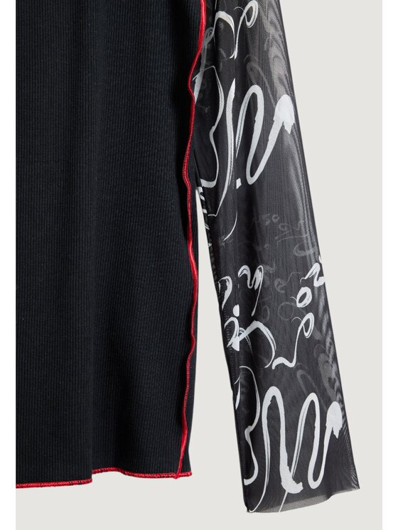 Desigual Desigual Πουλόβερ TS_MARTINA Μαύρο To Fit