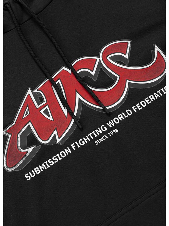 PITBULL PITBULL Bluza ADCC SMALL LOGO NUGGET Czarny Regular Fit