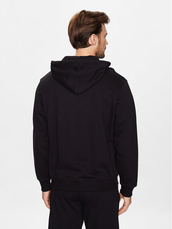 Felpa 74OBIF02 Nero Regular Fit