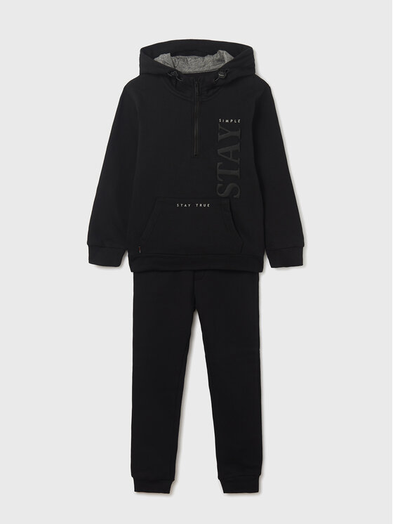 Tuta 7819 Nero Regular Fit