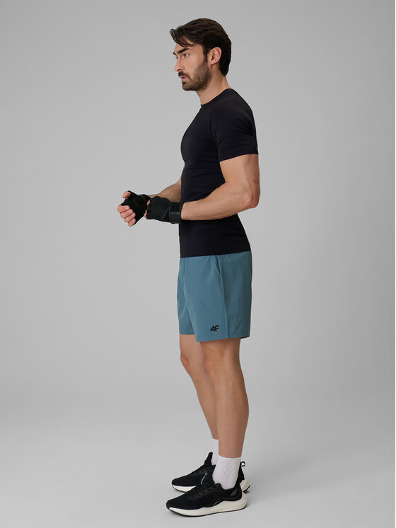 4F 4F Szorty sportowe NO LIMITS Turkusowy Regular Fit