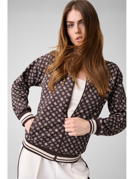 Guess Guess Kardigan 176207 Hnědá Classic Fit