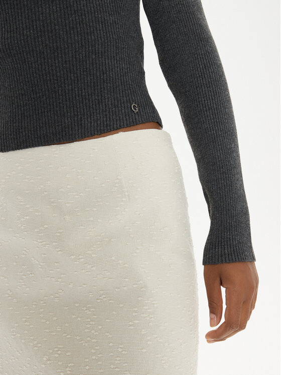 Guess Guess Džemper Nina W4BR73 Z3K92 Siva Slim Fit