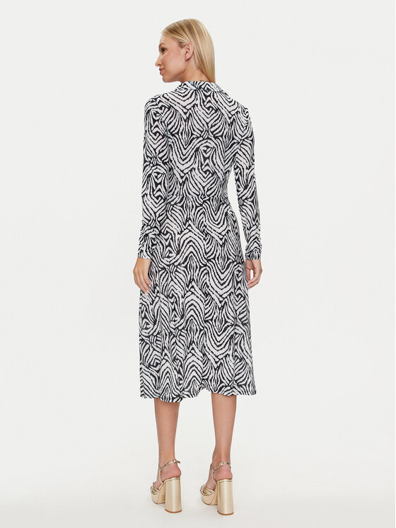 Morgan Morgan Rochie tip cămașă 242-RMALO Negru Regular Fit
