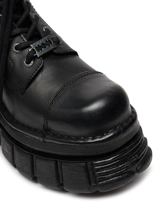 NEW ROCK NEW ROCK Bocanci M-NEWMILI083-S21 Negru