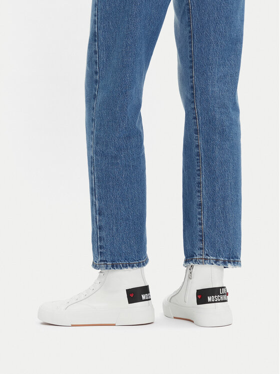 LOVE MOSCHINO LOVE MOSCHINO Кеди JA15022G1MIA0100 Білий