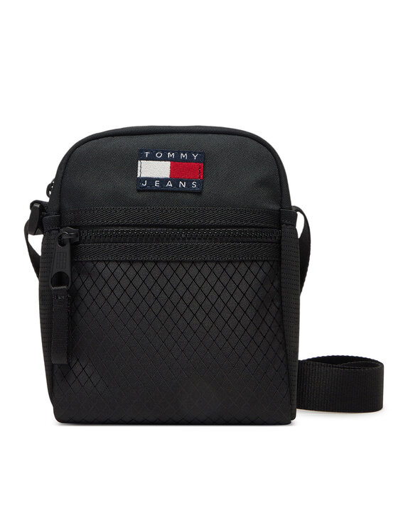 Geantă crossover Tommy Jeans Tjm Archive Reporter AM0AM13397 Negru