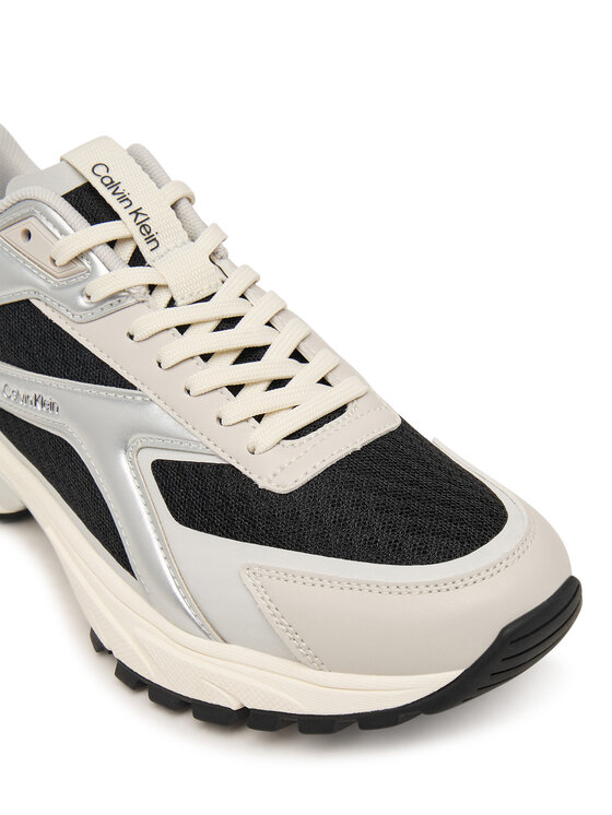 Calvin Klein Calvin Klein Sneakers Hike Run Ckstripe Mesh Met HW0HW03140 Nero