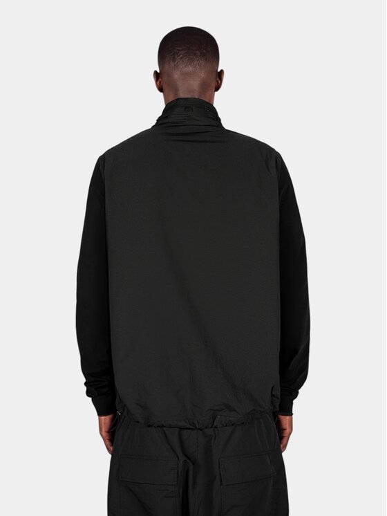 MADE BY SOCIETY MADE BY SOCIETY Kurtka anorak CULTUR Hoodie - H17821 Czarny Basic Fit