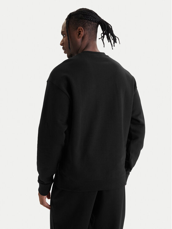 HUGO HUGO Mikina Nixalien 50560053 Čierna Regular Fit