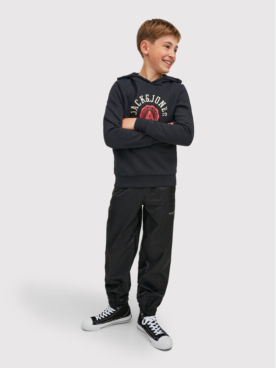 Jack&Jones Junior Jack&Jones Junior Μπλούζα Logo 12212287 Μαύρο Regular Fit