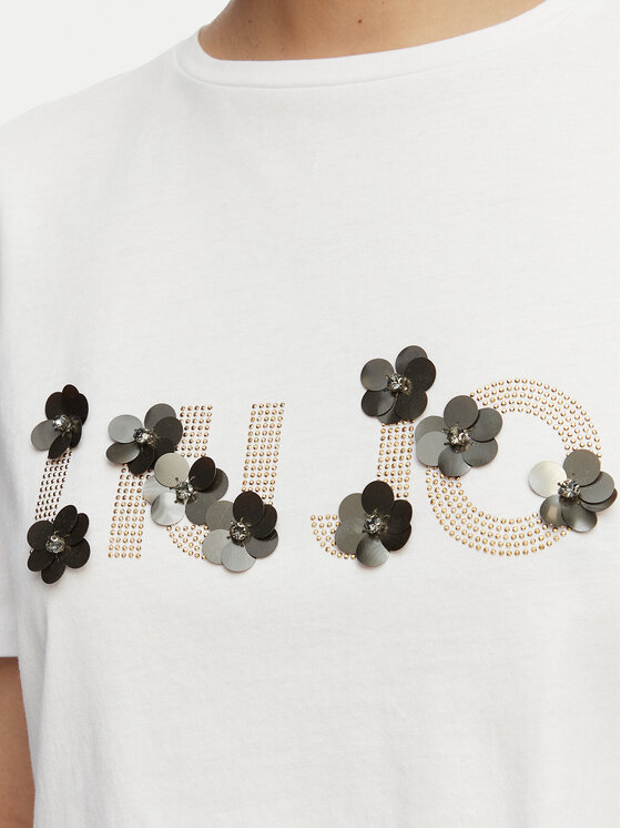 Liu Jo Liu Jo T-Shirt WA6238 JS923 Λευκό Regular Fit