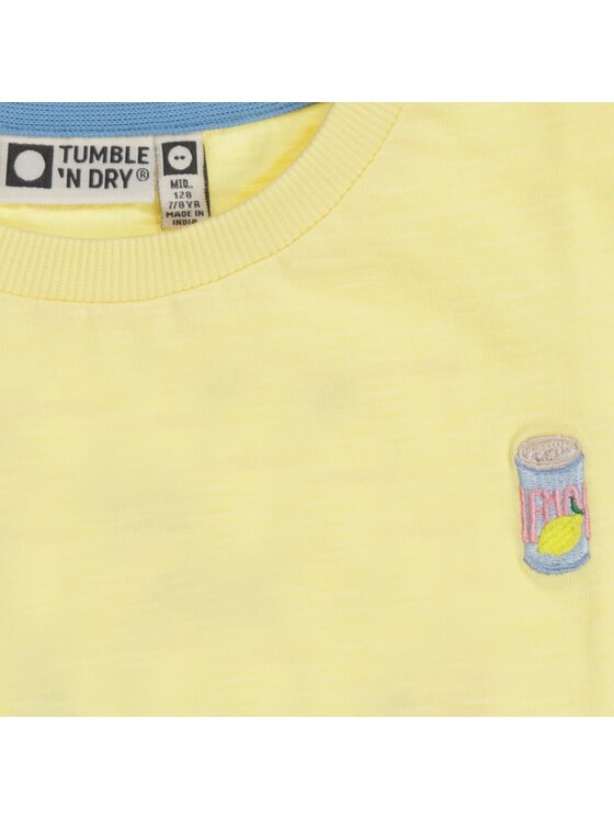 Tumble 'N Dry Tumble 'N Dry T-Shirt TUMBLE Żółty Regular Fit