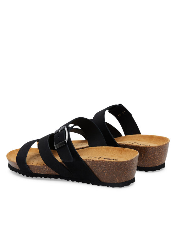Geox Geox Natikače D New Sthellae D551AA 00032 C9999 Crna