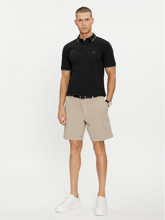 Boss Stoffshorts Kane 50512527 Beige Regular Fit | Modivo.de