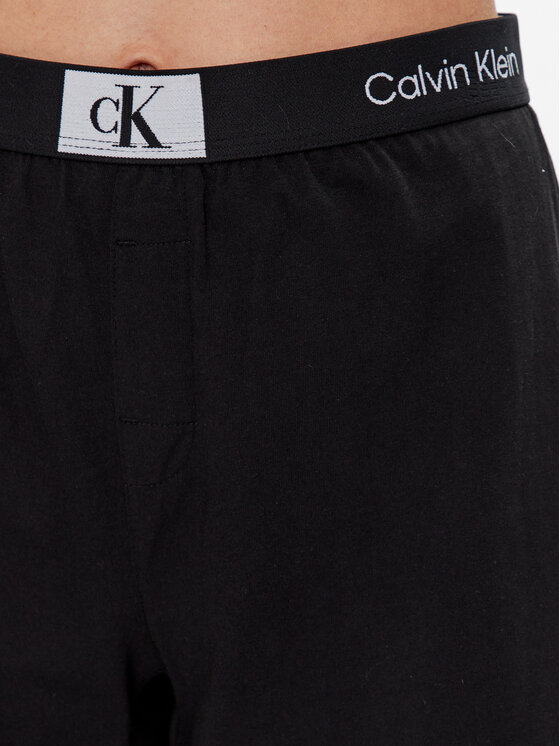 Calvin Klein Underwear Calvin Klein Underwear Pantaloni scurți pijama 000QS6947E Negru Regular Fit
