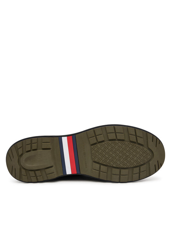 Tommy Hilfiger Tommy Hilfiger Trzewiki Hilfiger Outdoor Warm Lth Boot FM0FM05960 Czarny