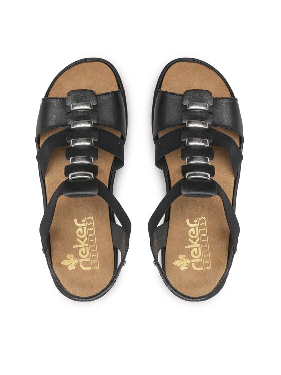 Rieker Rieker Sandale 64580-00 Negru