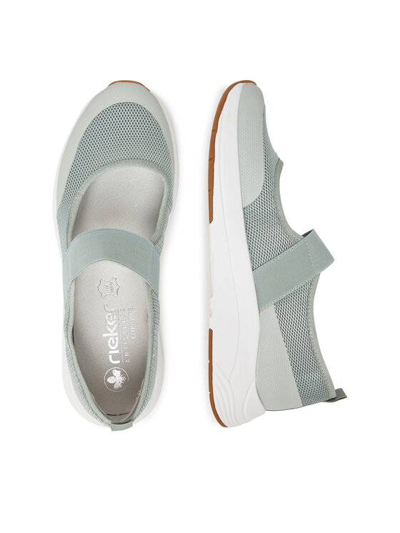Rieker Rieker Sneakersy N8551-52 Zielony