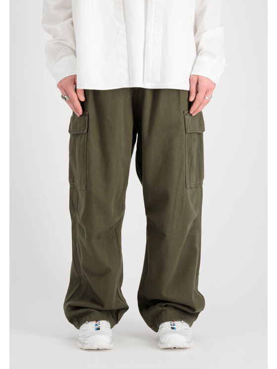 Alpha Industries Alpha Industries Spodnie cargo Aircraft Pant Zielony Relaxed Fit