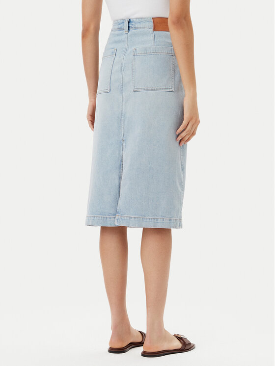 Marc O'Polo Marc O'Polo Spódnica jeansowa 503 9186 24009 Niebieski Regular Fit
