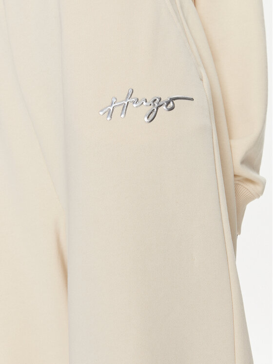 HUGO Hugo Donji dio trenerke Nasuede_2 50508560 Bež Relaxed Fit