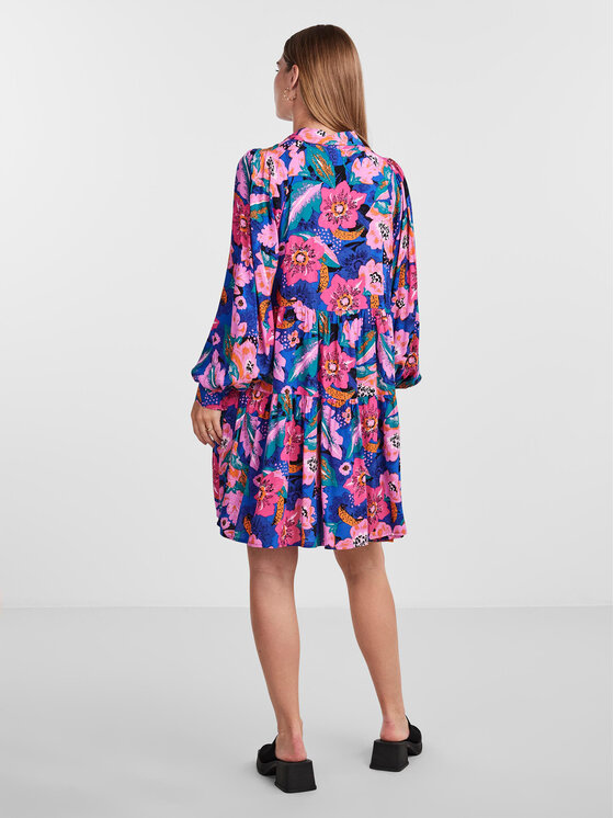 YAS YAS Krekla kleita 26030665 Daudzkrāsains Regular Fit