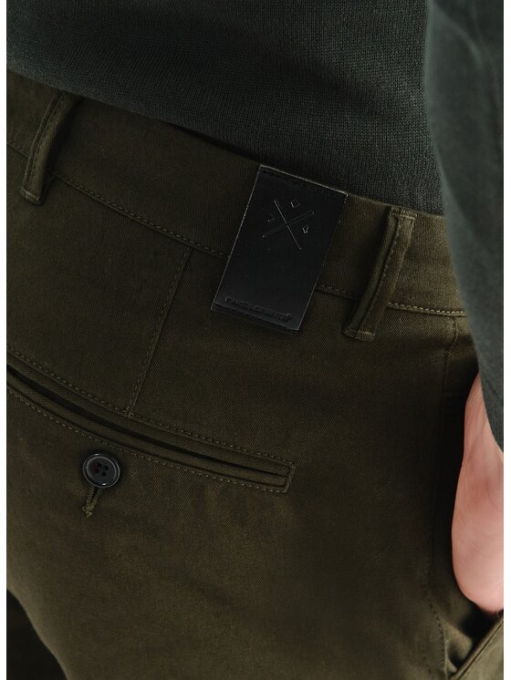 Pako Lorente Pako Lorente Spodnie materiałowe P23WB-WX-001 Zielony Slim Fit