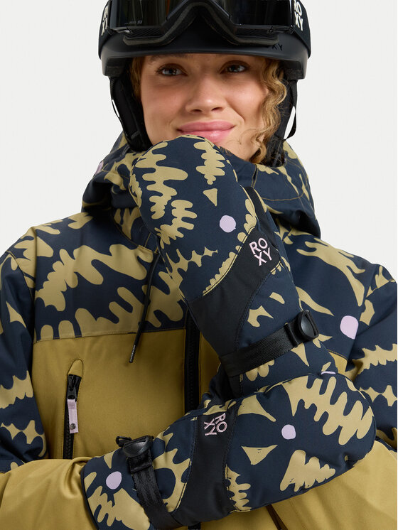 Roxy Roxy Guanti da sci Jetty Mitt ERJHN03266 Nero