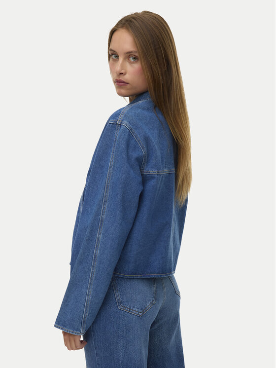 Vero Moda Vero Moda Дънково яке Aura 10340280 Син Relaxed Fit