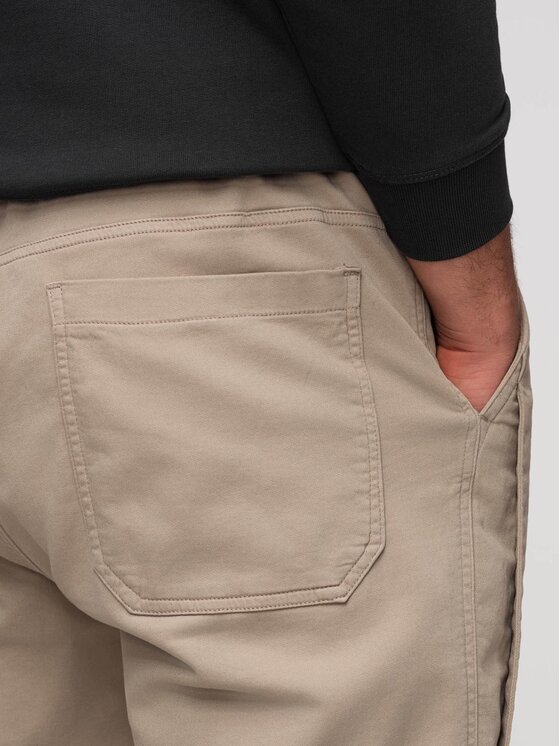 Ombre Ombre Joggery P1521 Szary Relaxed Fit