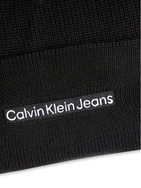 Calvin Klein Calvin Klein Čepice Inst Embro K50K512452 Černá
