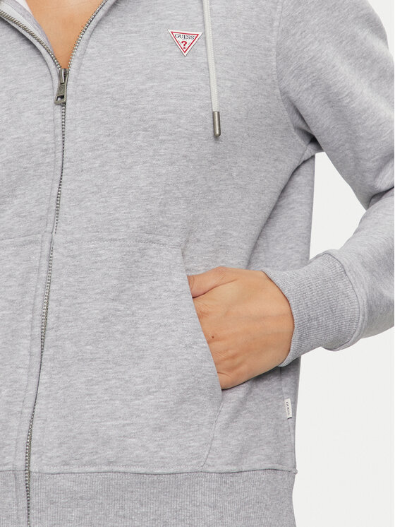 Guess Jeans Guess Jeans Felpa W4YQ03 KC811 Grigio Regular Fit