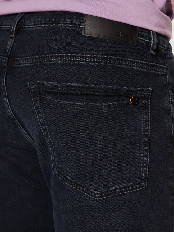 BOSS BOSS Jeans hlače Maine 50532541 Mornarsko modra Regular Fit