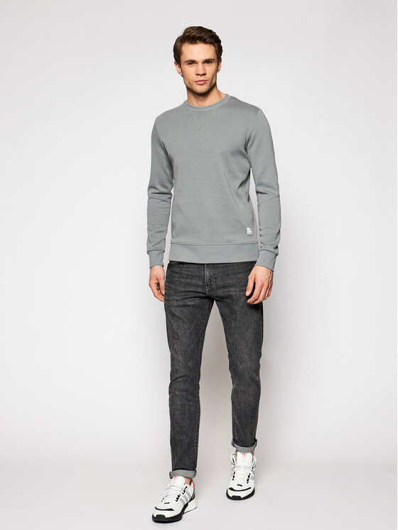 Felpa Basic 12181903 Verde Regular Fit