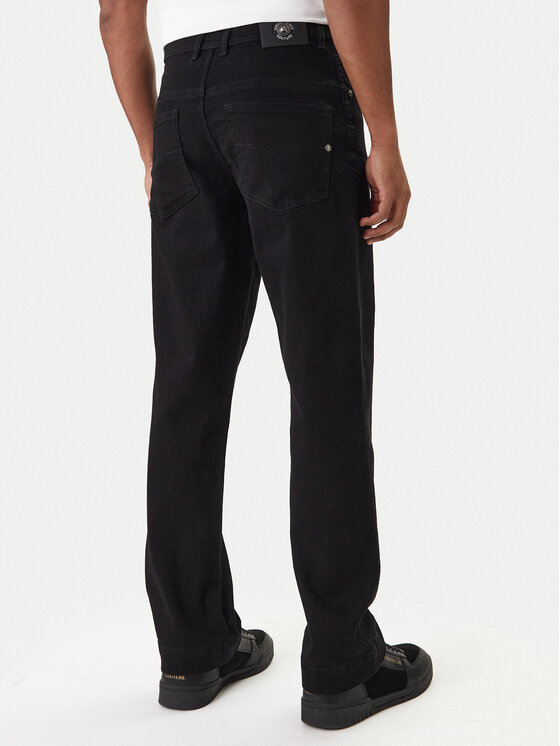 Versace Jeans Couture Versace Jeans Couture Blugi 80GAB5RE CDW00 Negru Straight Fit