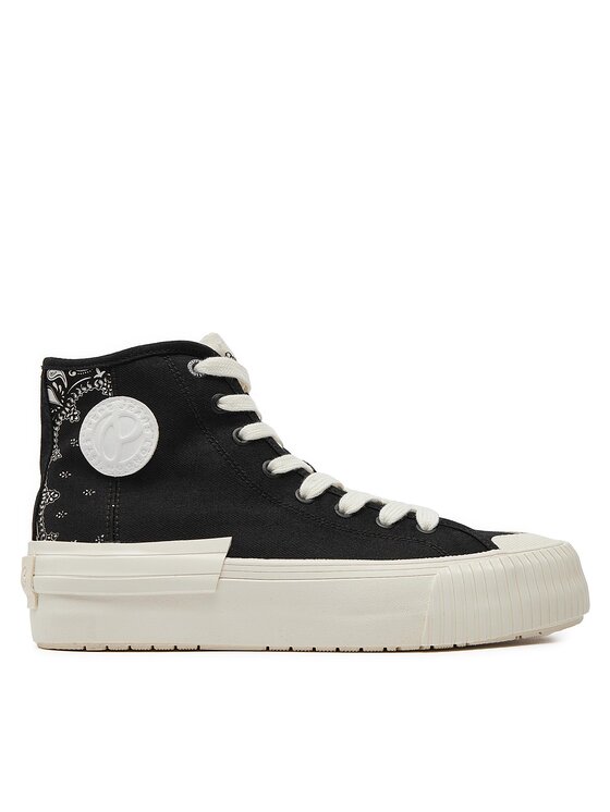 Pepe Jeans Plátenky Samoi Divided PLS31554 Čierna