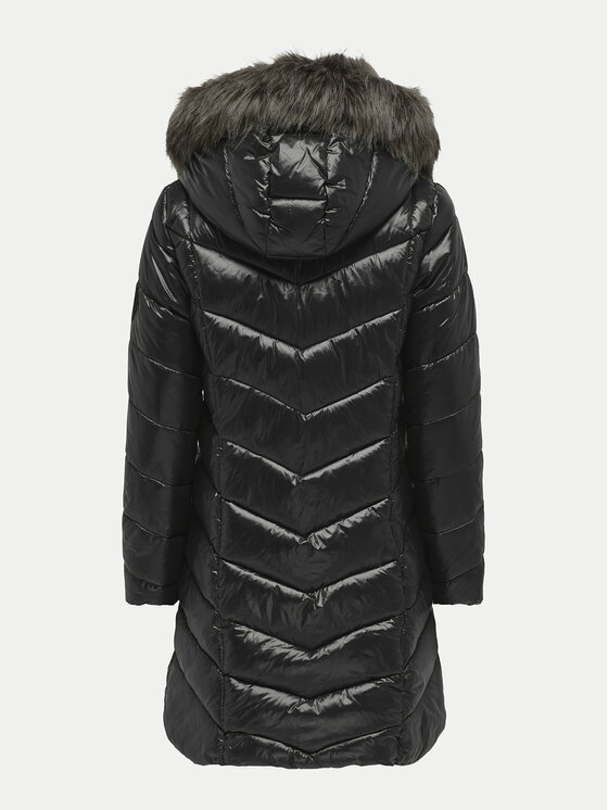 ONLY ONLY Μπουφάν χειμωνιάτικο Fever 15322004 Μαύρο Regular Fit