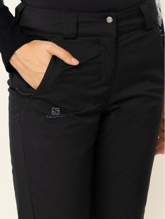 Salomon Salomon Slidinėjimo kelnės Stormseason Pant LC1211900 Juoda Regular Fit