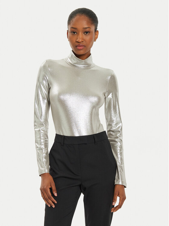 Marella Marella Bodi Altari 2423946027 Hõbedane Slim Fit