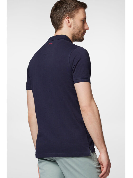 Próchnik Próchnik Polo PM3 PO073124000030 Granatowy Regular Fit