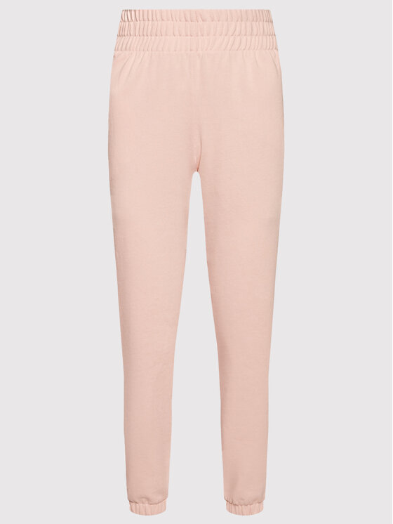DKNY Sport Spodnji del trenirke DPPP2982 Roza Regular Fit