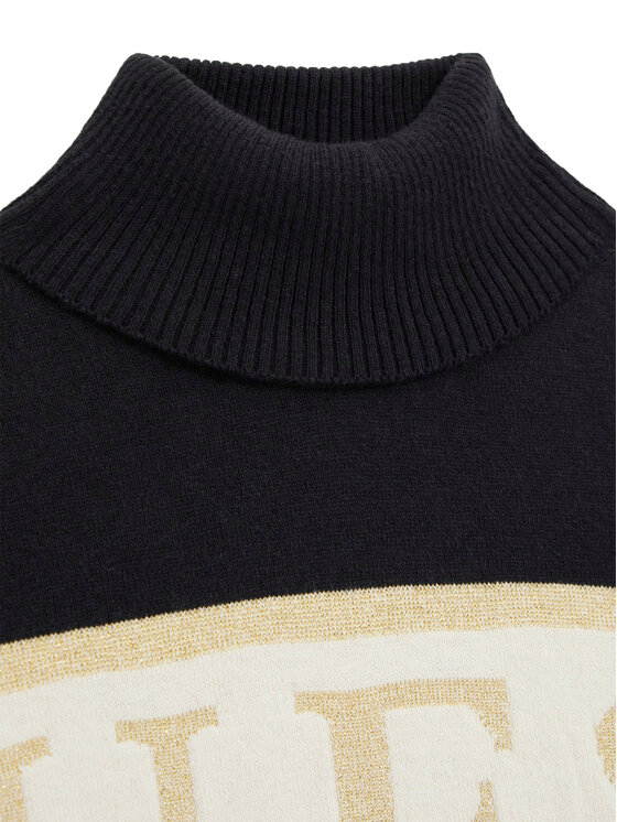 Guess Guess Rollkragenpullover J5BR04 Z3IF0 Schwarz Regular Fit