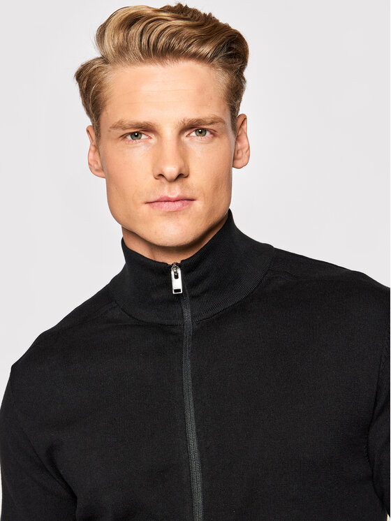 Selected Homme Selected Homme Kardigāns Berg 16074688 Melns Regular Fit