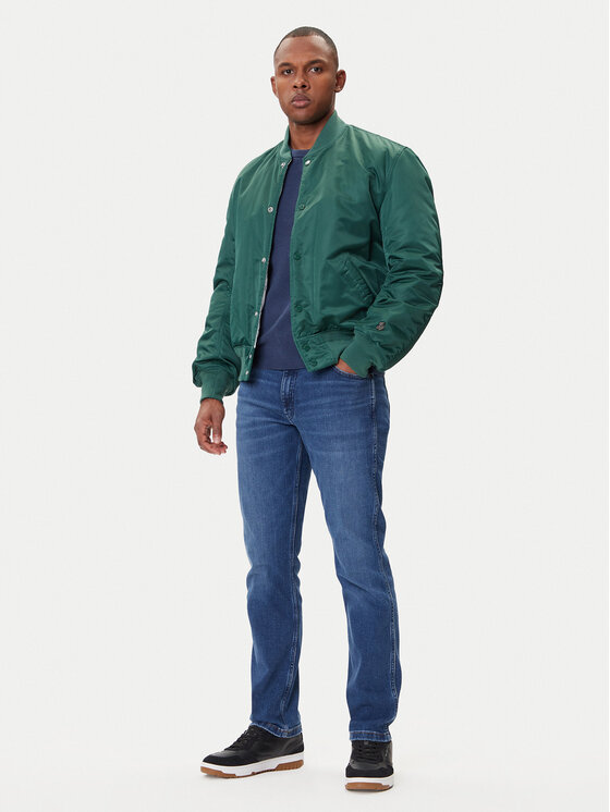 Wrangler Wrangler Дънки Greensboro 112364419 Син Straight Leg
