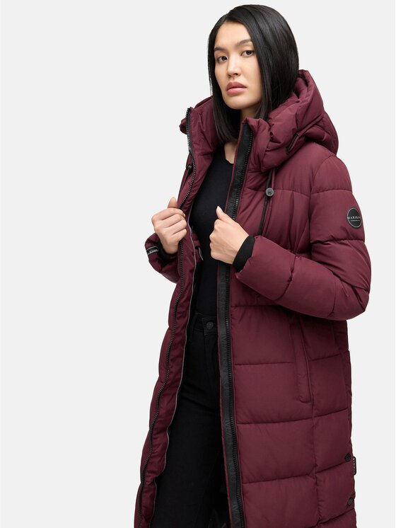 Marikoo Marikoo Kurtka zimowa Nadeshikoo XVI Bordowy Regular Fit