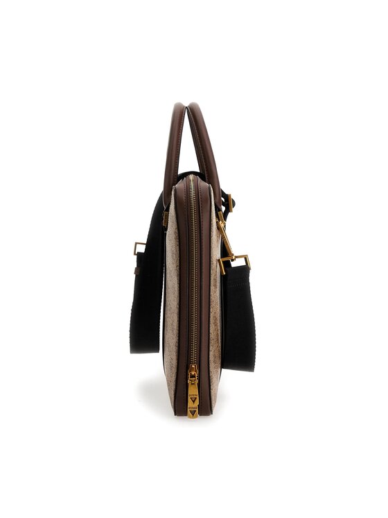 Guess Guess Portatīvā datora soma Vezzola Smart HMEVZL P3138 Bēšs