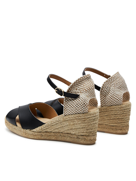 Geox Geox Espadrilles D Gelsa Low D45NGA 00085 C9999 Schwarz