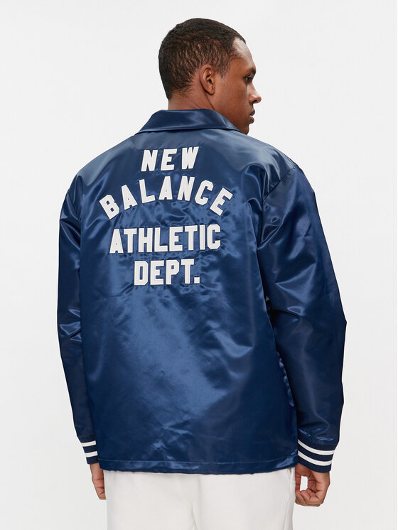 New Balance New Balance Μπουφάν μεταβατικό Greatest Hits MJ41553 Σκούρο μπλε Relaxed Fit